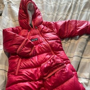 Pink Patagonia hi loft bunting